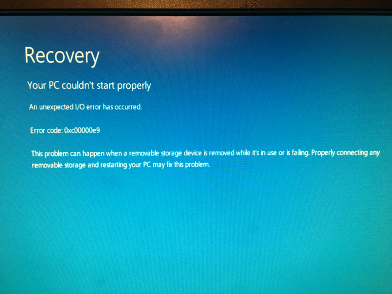 Illustration for article titled Windows 10 machine back in operation